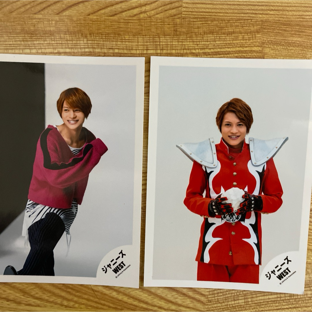 WEST. 中間淳太 公式写真 ① エンタメ/ホビーのタレントグッズ(アイドルグッズ)の商品写真