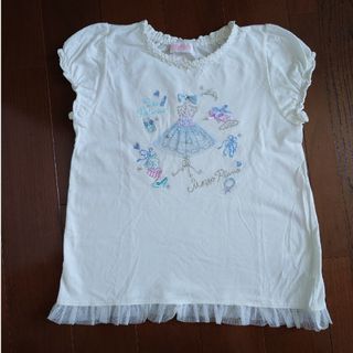 メゾピアノ(mezzo piano)のメゾピアノ　Tシャツ【140】(Tシャツ/カットソー)