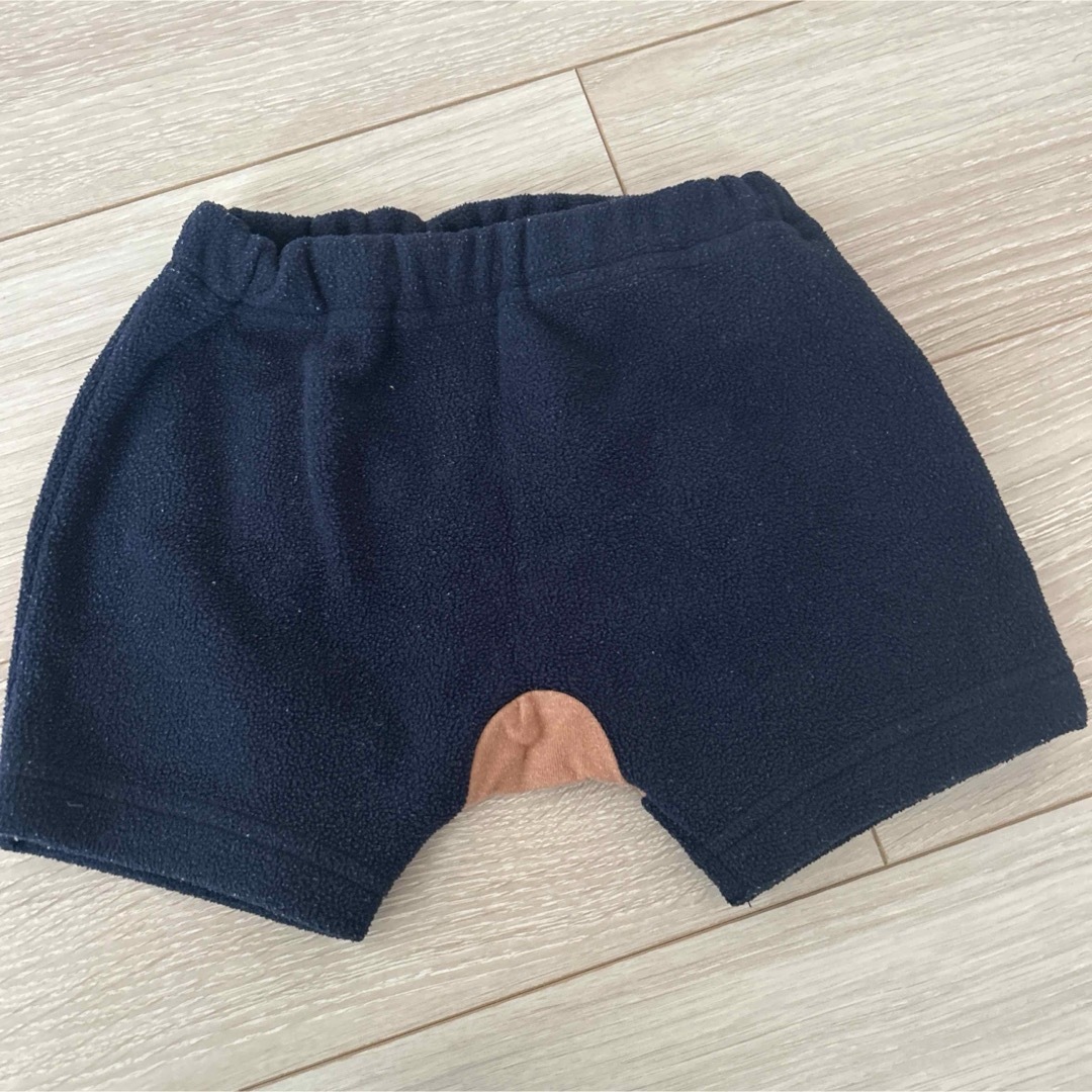 あったかPANTS フリースパンツ くま　80cm キッズ/ベビー/マタニティのベビー服(~85cm)(パンツ)の商品写真