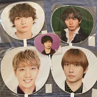 ★中村海人★Travis Japan★未開封★ジャンボうちわ★5枚セット★①(アイドルグッズ)