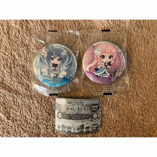 バンダイ(BANDAI)の☆雪ミク あそーと　〜SNOW MIKU 2025〜C賞　缶バッジ　2点セット②(バッジ/ピンバッジ)