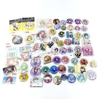 【★加古川物流】中古品 美少女系 缶バッジ アイマス 艦これ 五等分の花嫁 一花 二乃 美玖 四葉 五月 東方Project 霊夢 十六夜咲夜 しぐれうい ぶいすぽっ! プロセカ けもフレ等 まとめ 【721】(その他)