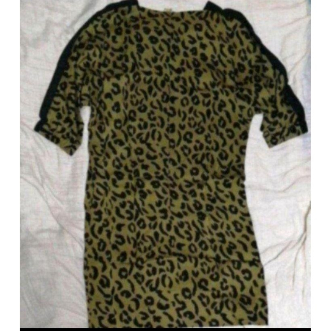 ESCADA(エスカーダ)の美品❤エスカーダ❤スポーツ❤ESCADA❤SPORT❤ワンピース❤レオパード❤豹 レディースのワンピース(ひざ丈ワンピース)の商品写真