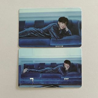 ボウダンショウネンダン(防弾少年団(BTS))のBTS 公式 アルバム 『BE』  SUGA ユンギ トレカ 2枚セット(アイドルグッズ)