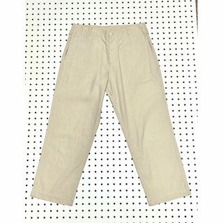マーガレットハウエル(MARGARET HOWELL)のMARGARET HOWELL☆コットンリネンパンツ(カジュアルパンツ)
