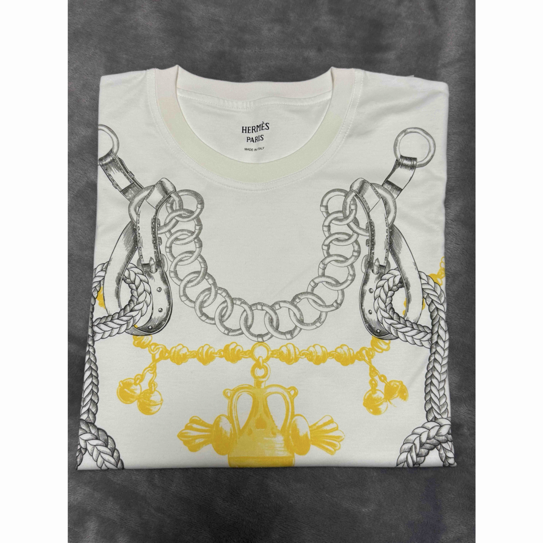HERMES(エルメス)のエルメスTシャツ 《パルフロワ・リミックス》プリント レディースのトップス(Tシャツ(半袖/袖なし))の商品写真