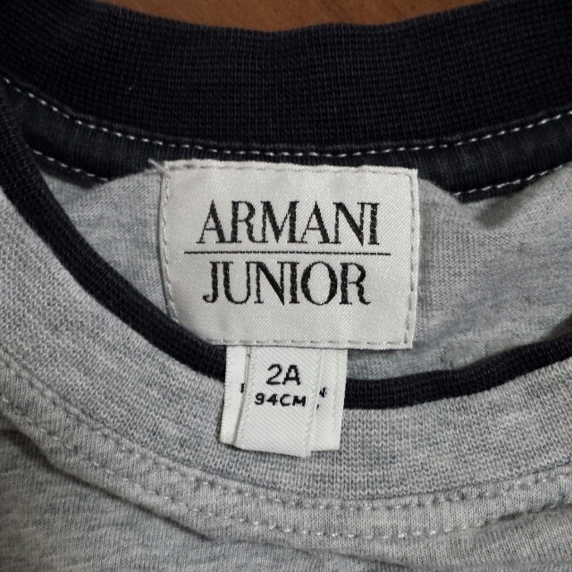 ARMANI junior　ロンT キッズ/ベビー/マタニティのキッズ服男の子用(90cm~)(その他)の商品写真