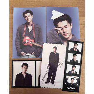 exo シーグリ 2023 セフン sehun ポストカード ステッカー(アイドルグッズ)