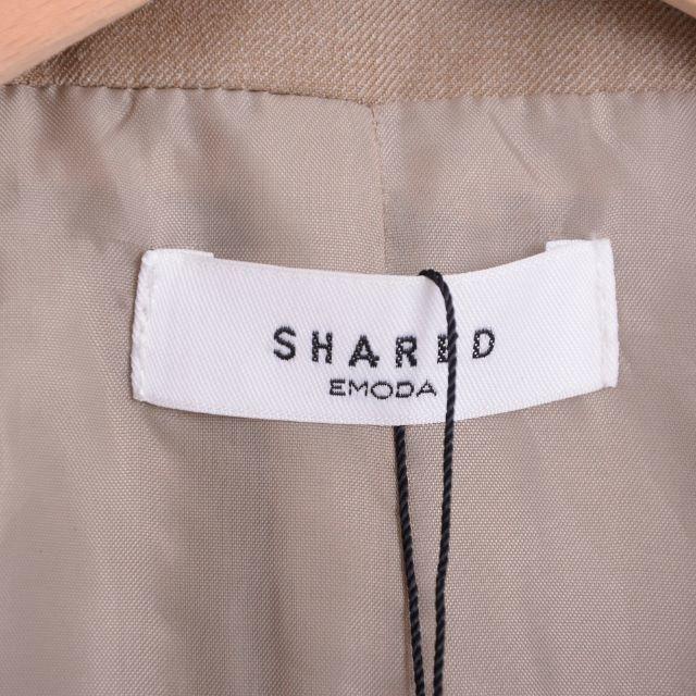 EMODA(エモダ)の【SHARED】DROP チェスターコート レディースのジャケット/アウター(チェスターコート)の商品写真