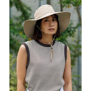 フォルメ(forme)の東原亜希25春夏FORME ハット　ベージュ(ハット)