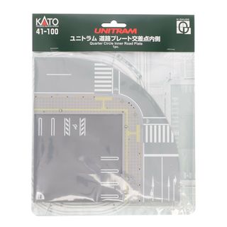 41-100 UNITRAM(ユニトラム) 道路プレート交差点 内側 Nゲージ 鉄道模型 KATO(カトー)(鉄道模型)