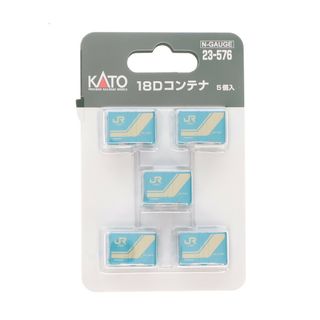 23-576 18Dコンテナ 5個入 Nゲージ 鉄道模型 KATO(カトー)(鉄道模型)