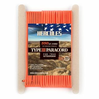 【特価商品】HERCULES パラコード ガイロープ キャンプロープ テントロー(テント/タープ)