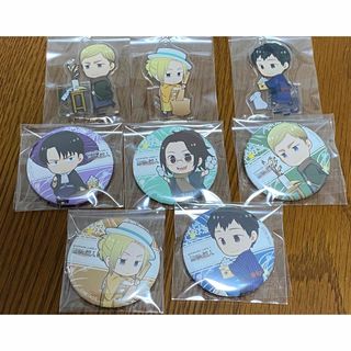 進撃の巨人　アニメイトカフェグッズ(バッジ/ピンバッジ)