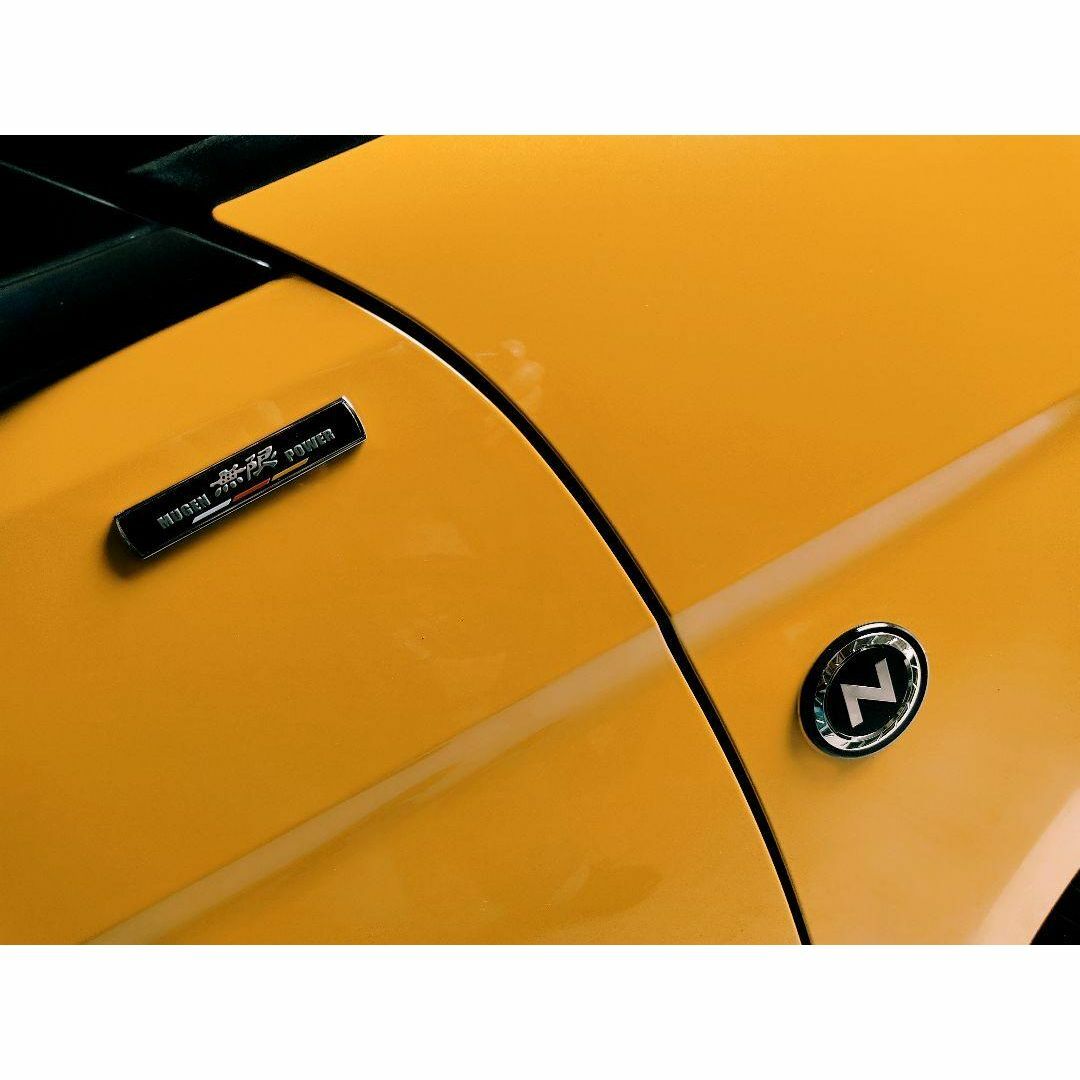 2個セット！　再入荷【新製品】MUGEN 無限 高品質メタルエンブレムC【2種】 自動車/バイクの自動車(車外アクセサリ)の商品写真