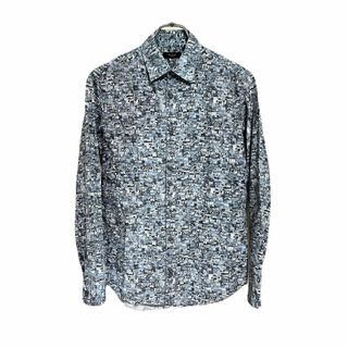 ポールスミス(Paul Smith)の美品 Paul Smith LONDON M 総柄シャツ ドレス デザイン(シャツ)