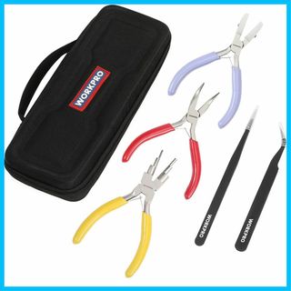 WORKPRO アクセサリー工具セット 6点セット 手芸ペンチ ナイロンジョープ(その他)