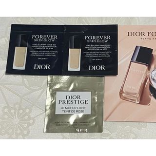クリスチャンディオール(Christian Dior)のディオール スキン リキッド ファンデーション サンプルセット タンドゥローズ(ファンデーション)