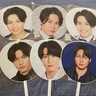 ★松田元太★Travis Japan★未開封★ジャンボうちわ★6枚セット★②(アイドルグッズ)