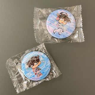 メイタンテイコナン(名探偵コナン)の【新品未開封】《セット》くら寿司コラボ名探偵コナン缶バッチ【コナン×新一】(バッジ/ピンバッジ)