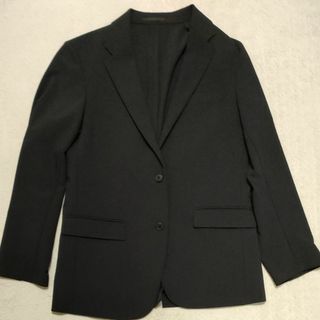 UNIQLO - 【中古】ユニクロ　感動ジャケット　ネイビー　Sサイズ　70-60