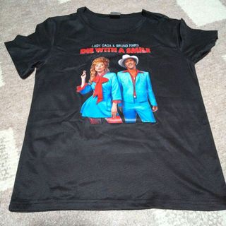 Lady Gaga & Bruno Mars Tシャツ XS 黒(ミュージシャン)