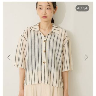 アメリカンホリック(AMERICAN HOLIC)のアメリカンホリック　メッシュ半袖ブラウス(シャツ/ブラウス(半袖/袖なし))