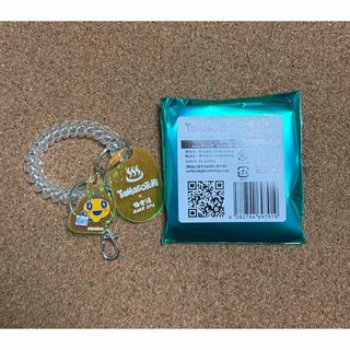 バンダイ(BANDAI)のたまごっち めめっち ロッカーキー風キーホルダー 極楽湯 tamagochi(キャラクターグッズ)