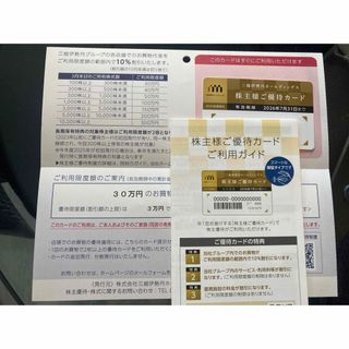 イセタン(伊勢丹)の三越伊勢丹　割引券　30万円(ショッピング)