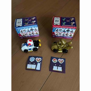 ニンテンドウ(任天堂)のマクドナルドハッピーセット　マリオカート　キノピオ ゴールドマリオ 2個セット (ゲームキャラクター)