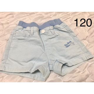 120 ハーフパンツ　女の子　水色