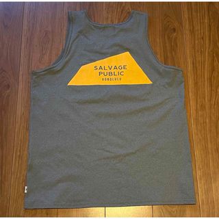 SALVAGE PABLIC　サルベージパブリック　タンクトップ　グレーL日本製