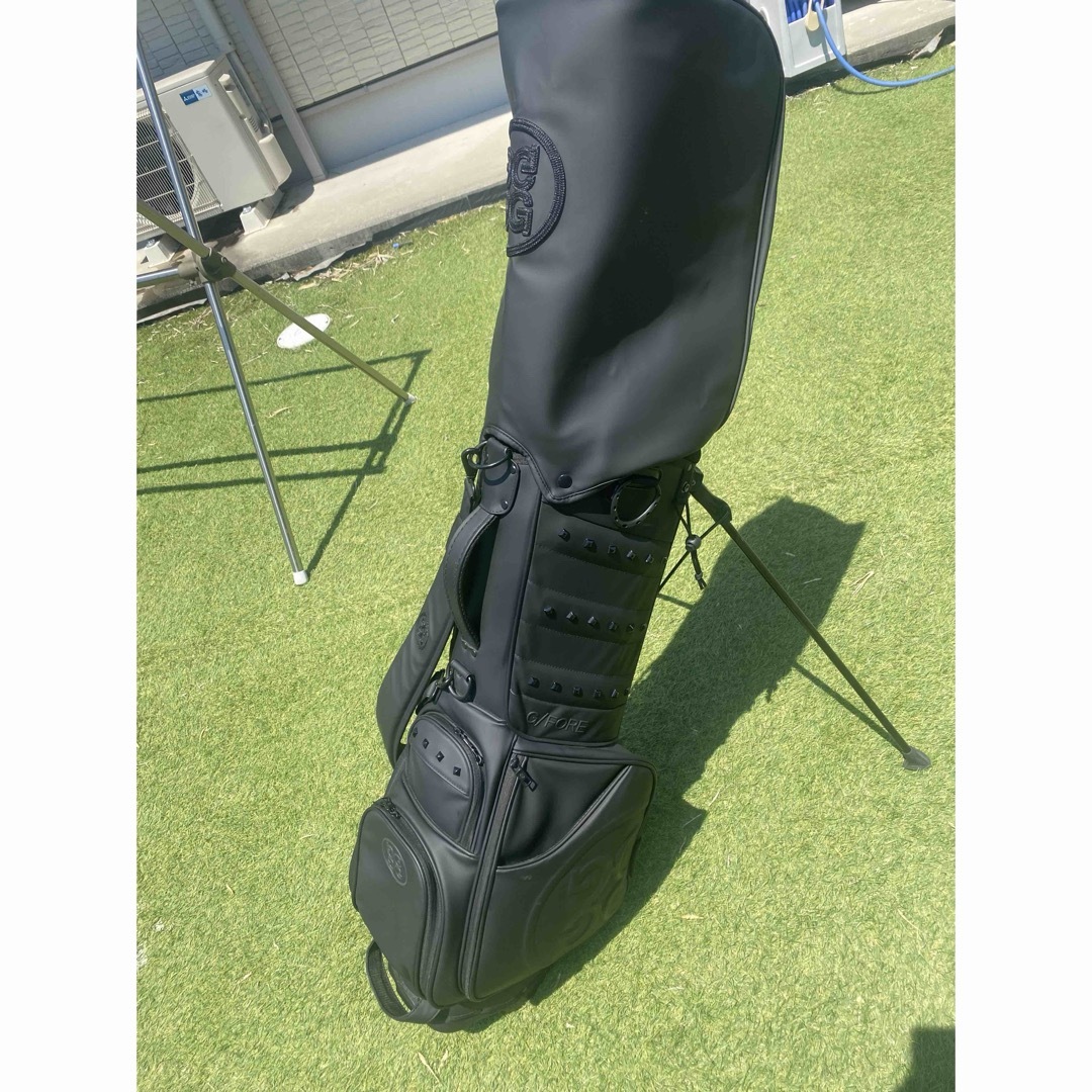 ジーフォア　ゴルフ　キャディーバック　中古 スポーツ/アウトドアのゴルフ(バッグ)の商品写真