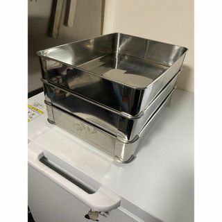 【まとめ売り】ステンレス システムバット7個　番重　AGY-40 大80