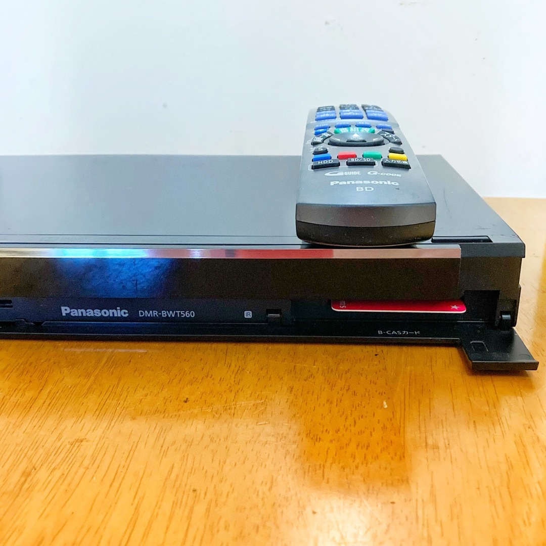 Panasonic(パナソニック)のPanasonic ブルーレイ レコーダー HDD  500GB 2チューナー スマホ/家電/カメラのテレビ/映像機器(ブルーレイレコーダー)の商品写真