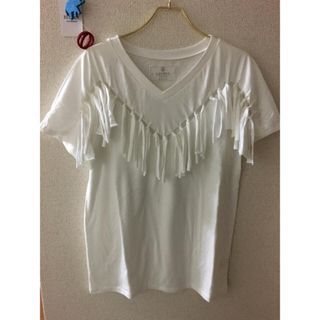 グラム(glamb)のLAYMEE フリンジカットソー(Tシャツ(半袖/袖なし))