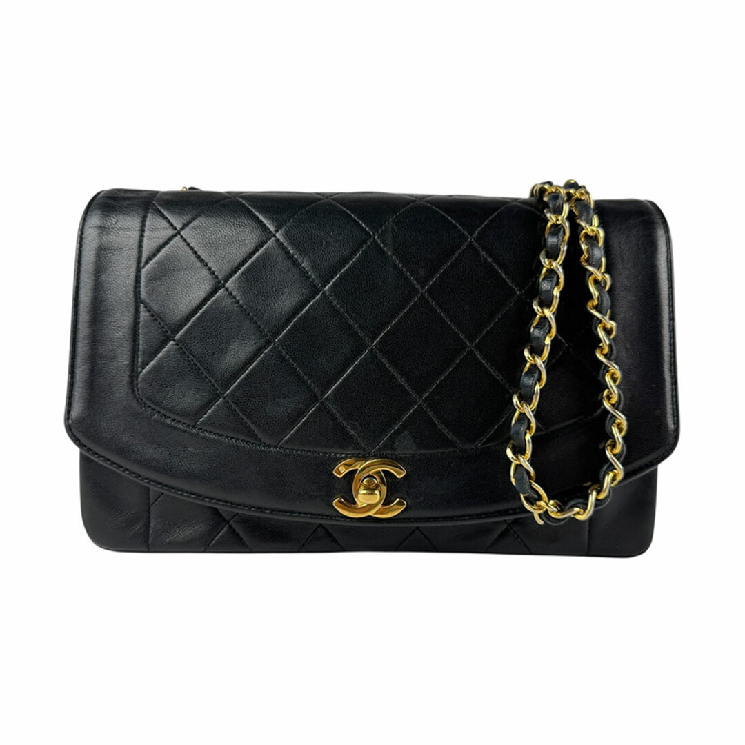 シャネルラムスキンダイアナチェーンショルダーバッグ25 CHANEL - シャネル CHANEL ショルダーバッグ ダイアナ25