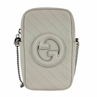 グッチ(GUCCI)のグッチ GUCCI 斜め掛けショルダーバッグ ブロンディ レザー アイボリー レディース 760315 送料無料【中古】 z5939(ショルダーバッグ)