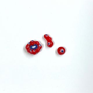 ミャクミャク 3D ネイルパーツ 3点セット(デコパーツ)