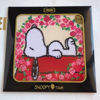 フェイラー(FEILER)のFEILER×SNOOPY ハンカチ ♩ドッグハウス♩(ハンカチ)
