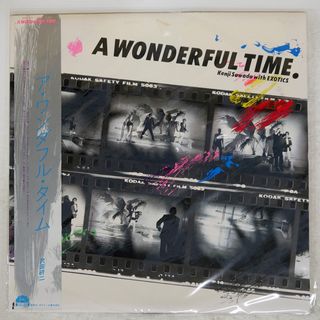 帯付き 国内盤 沢田研二/アワンダフルタイム/JULIE 28MX1100 LP(ポップス/ロック(邦楽))