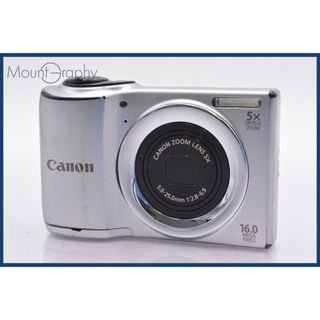★良品★ キヤノン Canon PowerShot A810 5x 単三電池仕様 ★完動★同梱可 #mj3741(コンパクトデジタルカメラ)