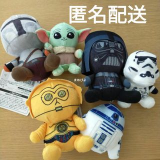 【新品タグ付き】スターウォーズ　ぶるぶるぬいぐるみ　全3種　コンプリートセット(ぬいぐるみ)