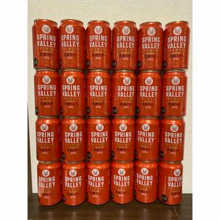 新品　キリンビール　スプリングバレー　豊潤ラガー496　350ml　24本 B1(ビール)
