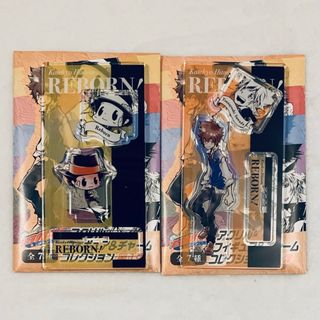 家庭教師ヒットマンREBORN JF アクリルフィギュアチャーム ツナ リボーン(キャラクターグッズ)