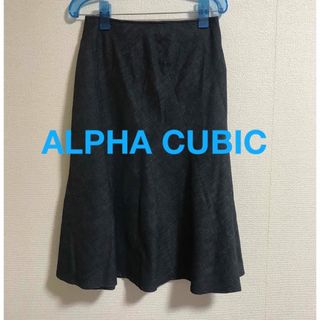 アルファキュービック(ALPHA CUBIC)の『ALPHA CUBIC』デニムスカート(ひざ丈スカート)