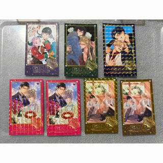 アニメイト 『GOLD30周年フェア』 特典 カード セット フェア特典 (カード)
