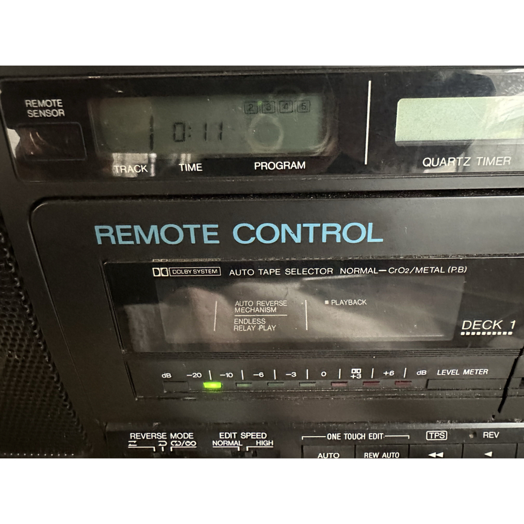 Panasonic(パナソニック)のCDラジカセ Panasonic RX-FD75 パナソニック ちょとジャンク スマホ/家電/カメラのオーディオ機器(ポータブルプレーヤー)の商品写真