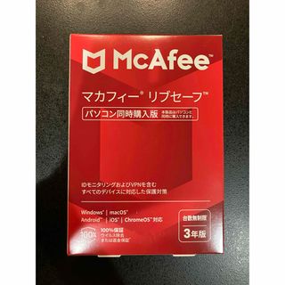 MACPHEE - McAfee リブセーフ 3年版 同時購入版