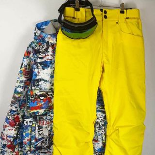 [上下セット] SANDS スノーボード ウェア ジャケット パンツ サンズ L メンズ north coast ゴーグル 付き(ウエア/装備)